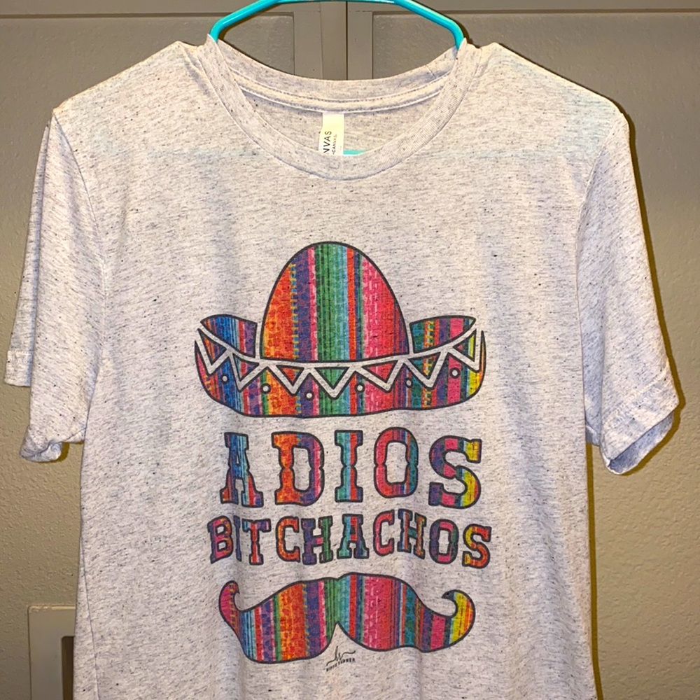 Canvas Serape Adios Graphic Tee